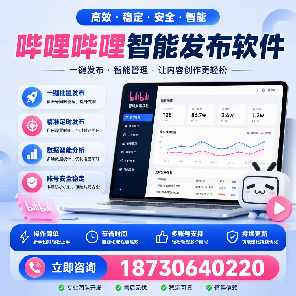 如何在 重庆城区 制定有效的哔哩哔哩智能发布策略