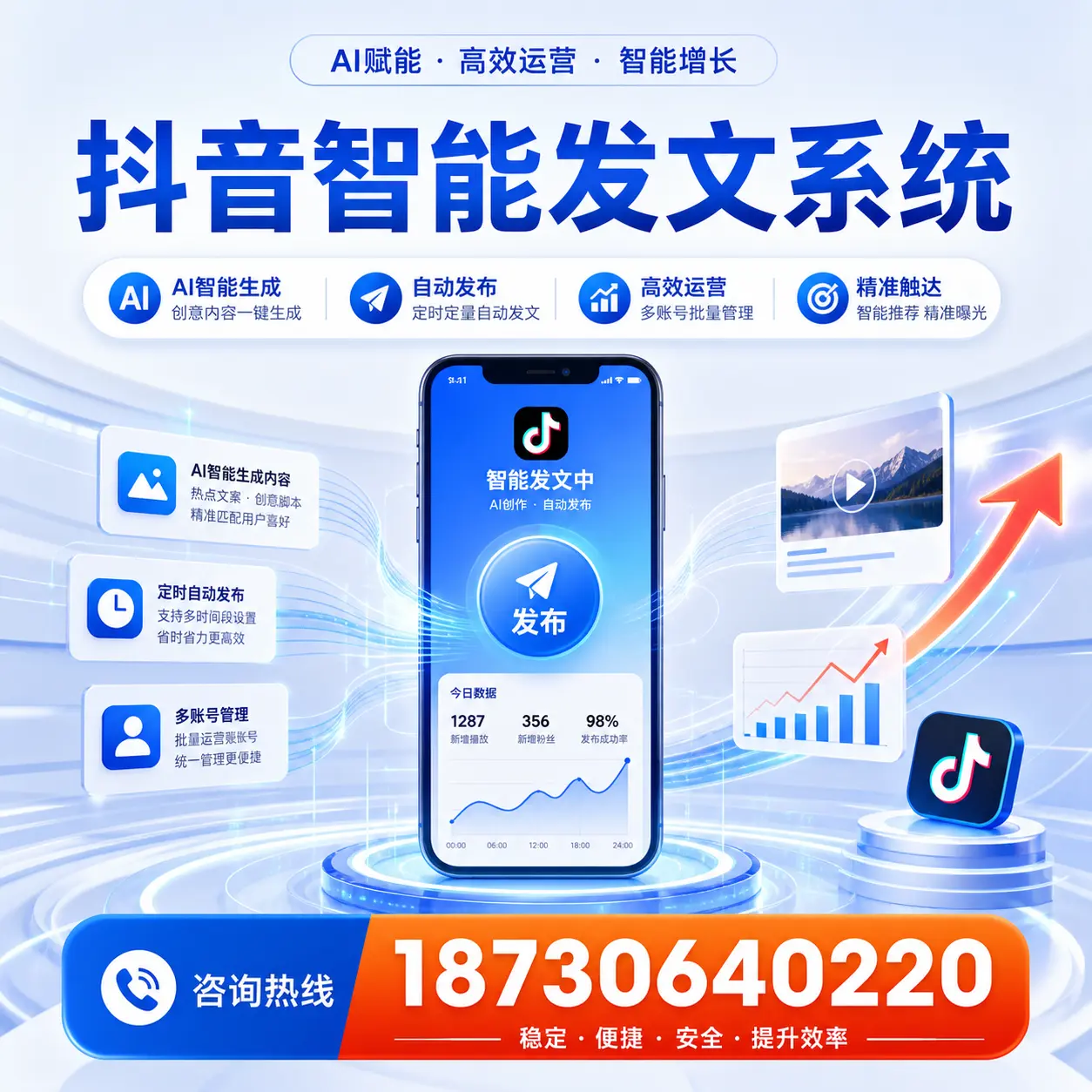 如何通过抖音智能发文系统提升 重庆城区 企业的市场竞争力