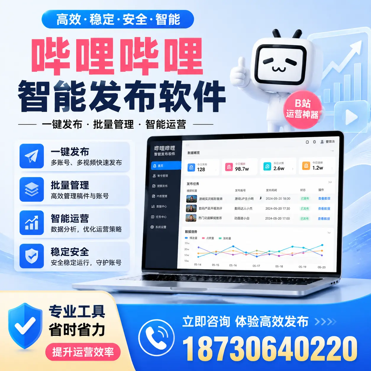 解密哔哩哔哩智能发布软件：功能与优势分析在 重庆城区